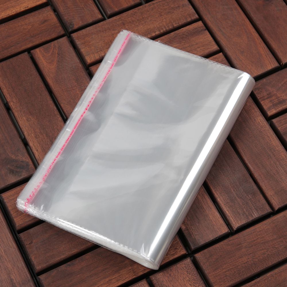 Wholesale and stock of 14*30OPP self-adhesive bags, self-adhesive mask plastic bags and transparent clothing packaging bags from manufacturers