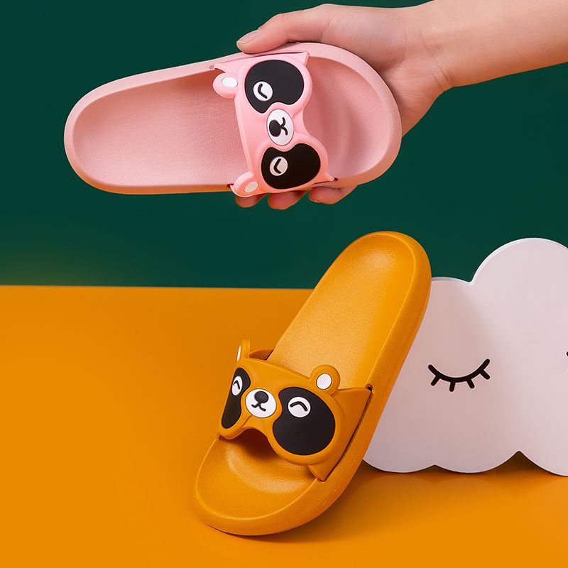 Children's slippers for home use, women's summer indoor home, home bathroom, anti-slip bathing, couples, children's cool slippers, men's summer Specification image