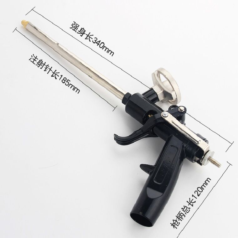 发泡胶枪聚氨酯泡沫填缝剂胶枪易清洗泡沫胶专用枪发泡枪