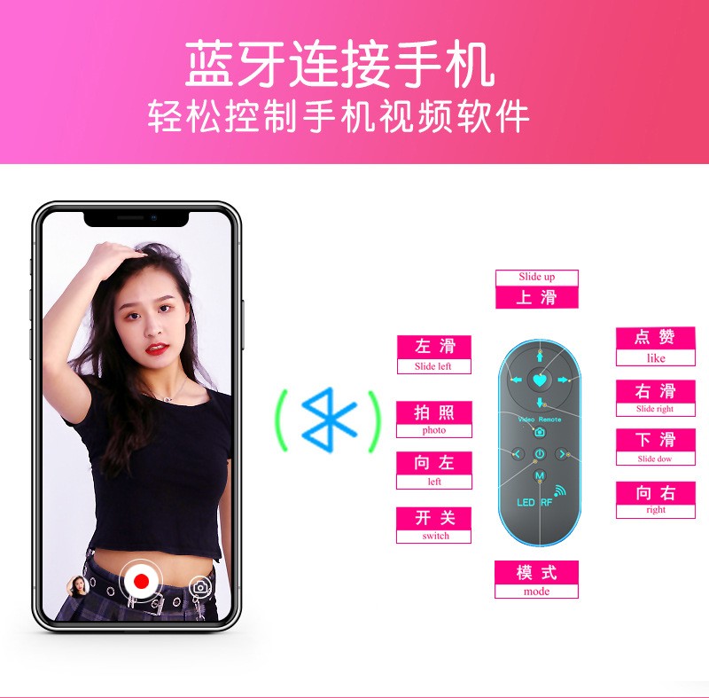 20寸五角星形大光圈影棚级时尚直播补光灯自拍美容美颜环形摄影灯详情图19