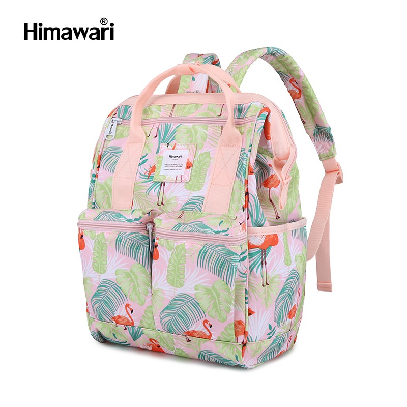 Muguo Luggage 0602 New Flamingo Backpack, European and American beach backpack, Versatile travel computer bag, female student schoolbag detail image 2