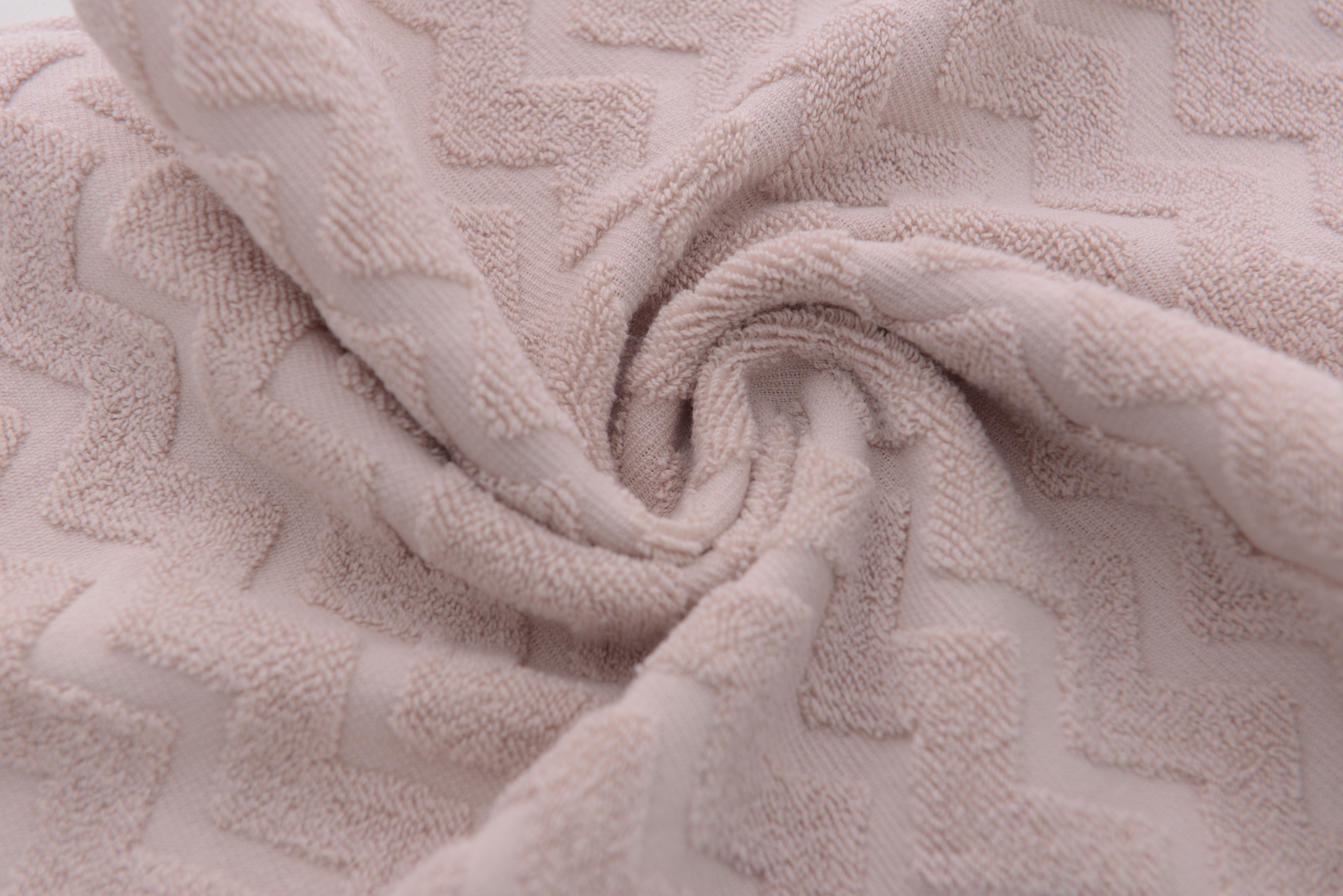 Yiwu Good Products: Qingchen Youjia Pure Cotton Absorbent Household Face Wash and Cleansing towels, wavy towels detail image 7