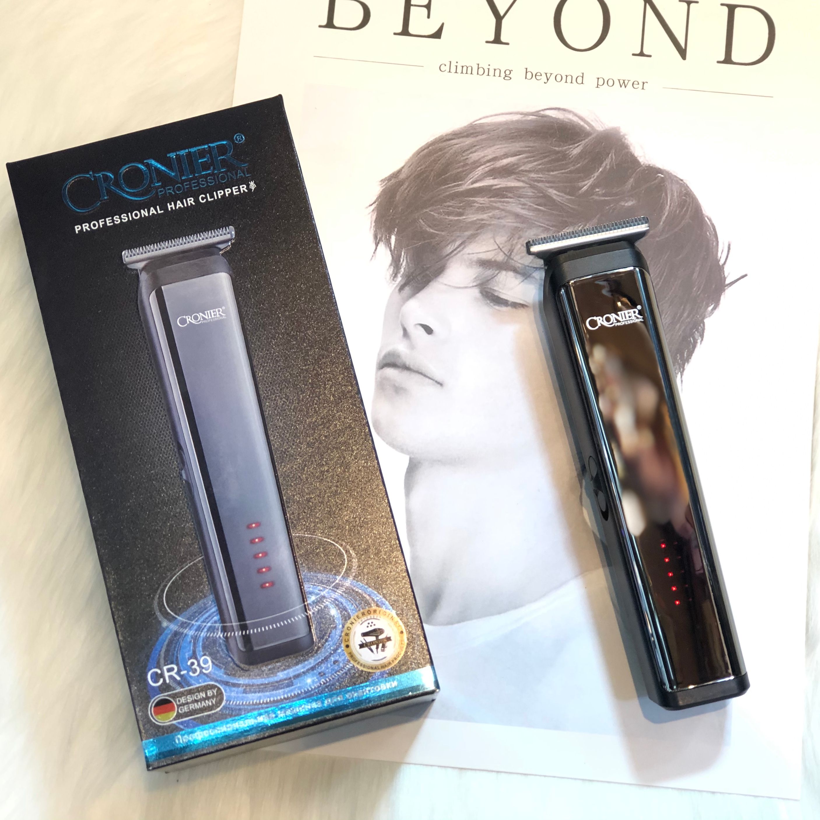 CRONIOER CR-39 Hair clippers Home Electric clippers stainless steel head USB rechargeable lithium battery hair clippers thumbnail