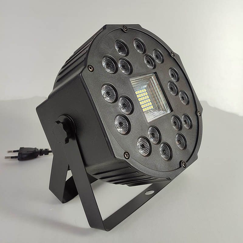 LED18颗魔球帕灯 声控镭射舞台灯RGB炫光灯KTV舞台七彩灯