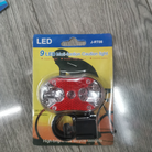 自行车9LED多功能防护灯后尾灯座管灯闪光