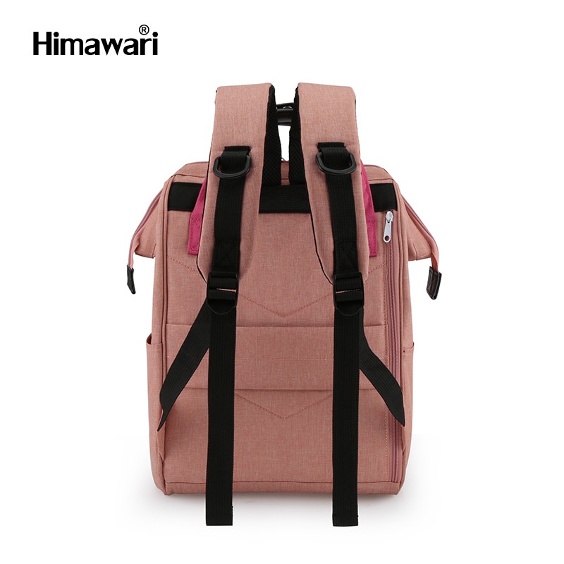 沐果箱包2268 Himawari 蚂蚁布防泼水藕粉色双肩包详情图1