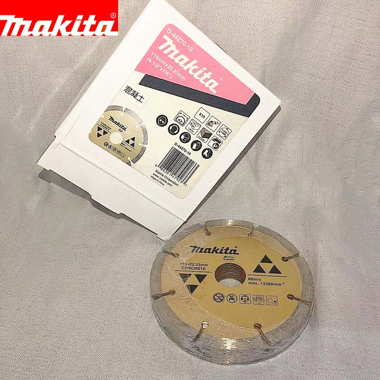 Genuine Makita diamond saw blade 115mm 10-piece color box set detail image 1