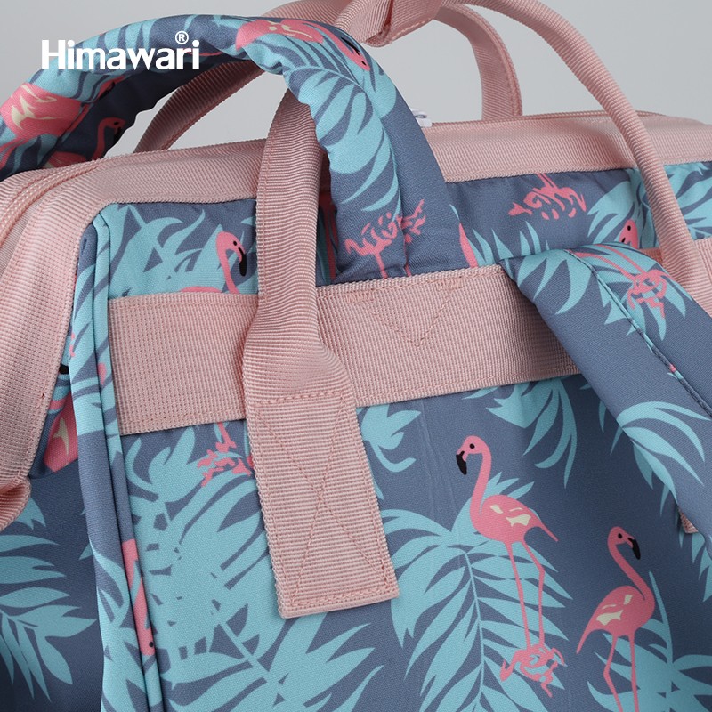 Muguo Luggage 0602 New Flamingo Backpack, European and American beach backpack, Versatile travel computer bag, female student schoolbag detail image 11