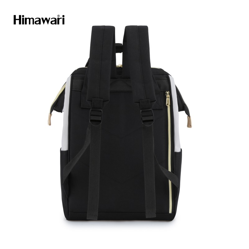 Muguo 9001 Grey and Black Polyester Backpack detail image 3