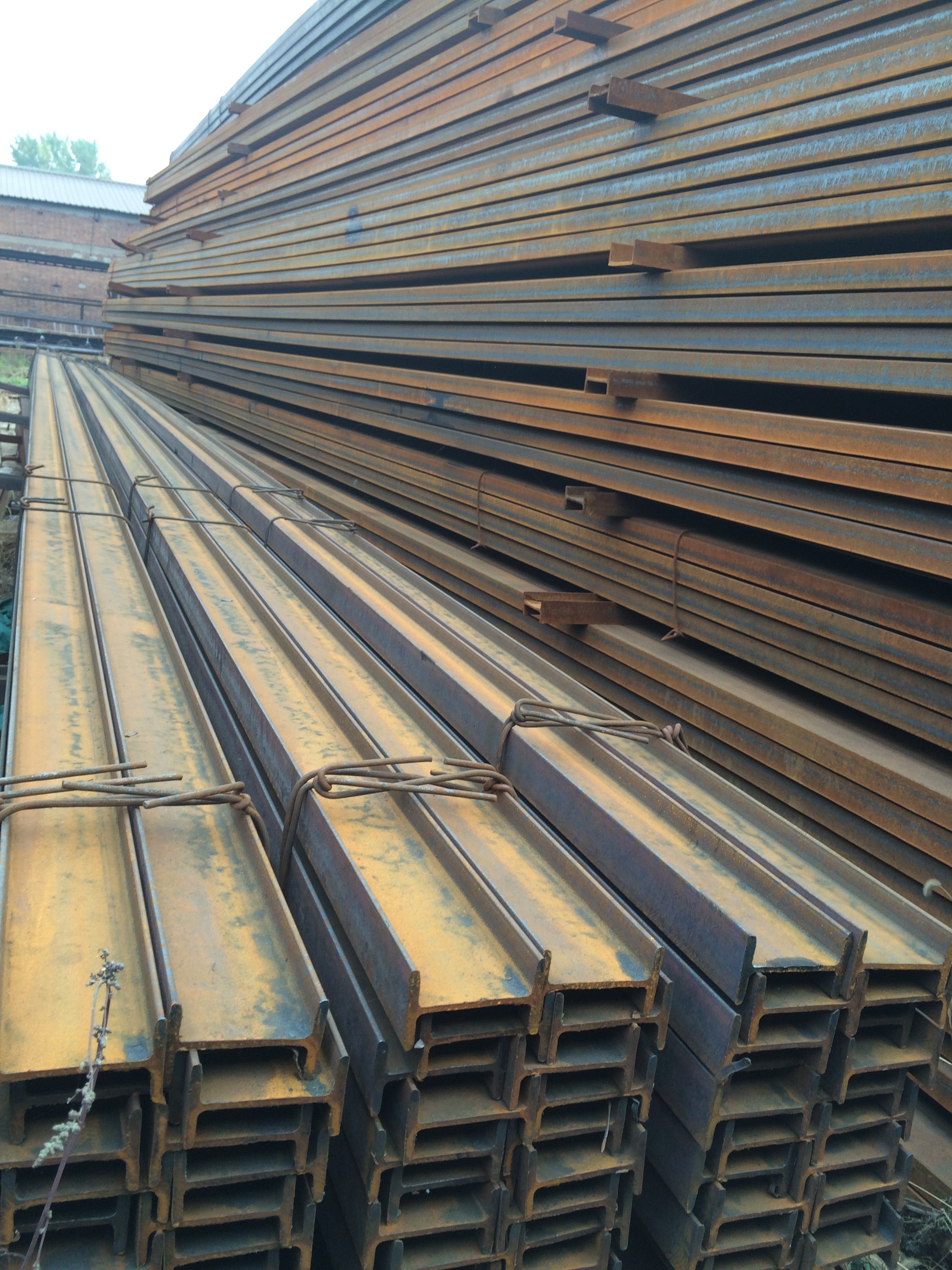 H-shaped steel, I-beam, steel beam, steel column, steel frame detail image 2