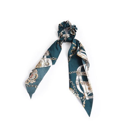 Yiwu quality products: Korean chanel-style ribbons, super ethereal hair bands, women's hair ties, popular ponytail hair ties, women's 2021 new large intestine hair ties detail image 6
