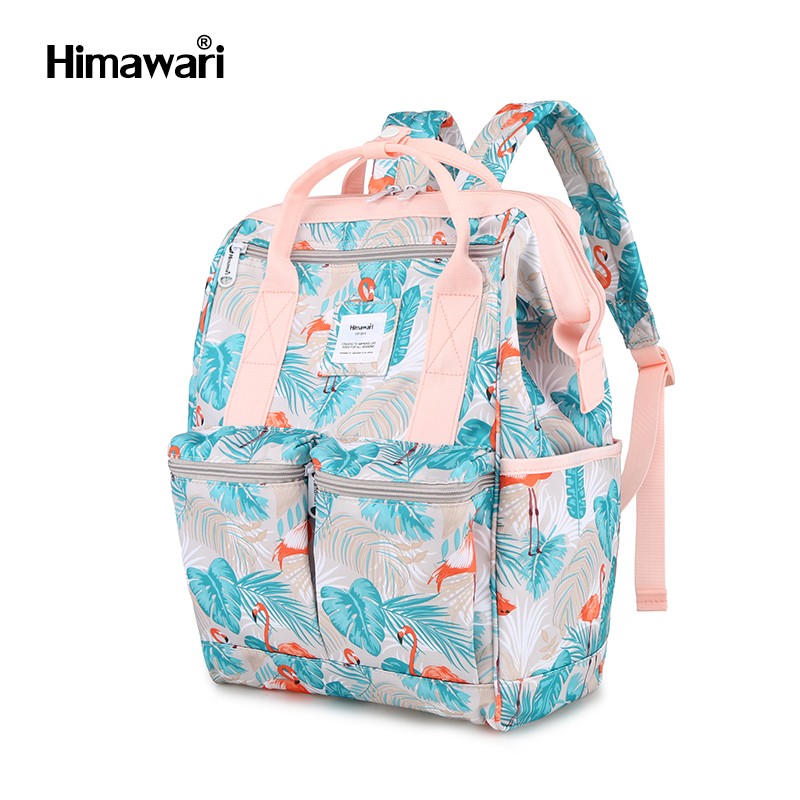 Muguo Luggage 0602 New Flamingo Backpack, European and American beach backpack, Versatile travel computer bag, female student schoolbag detail image 4