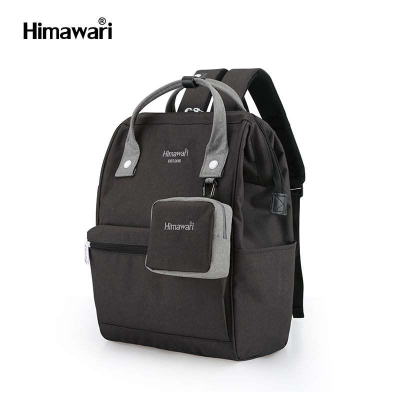 Muguo Luggage 2268 black and Grey travel bag with a coin purse details Picture