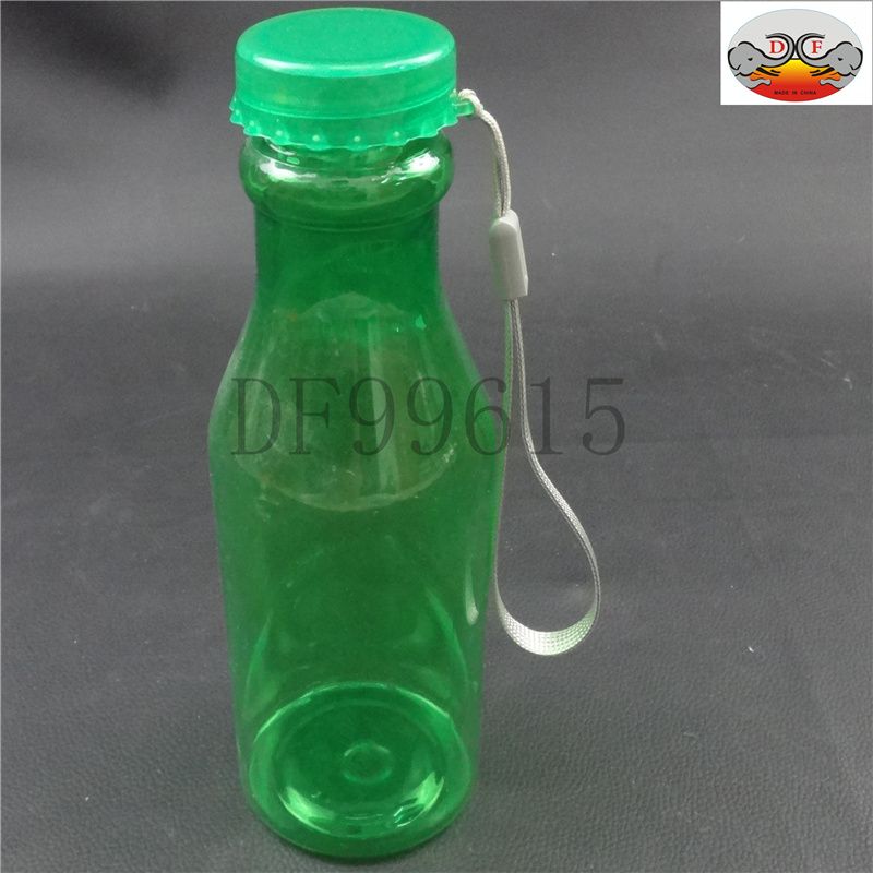 DF99615 Soda bottle Creative water bottle Beverage bottle Plastic cup Sports soda bottle Outdoor department store Gift cup DF Trading House