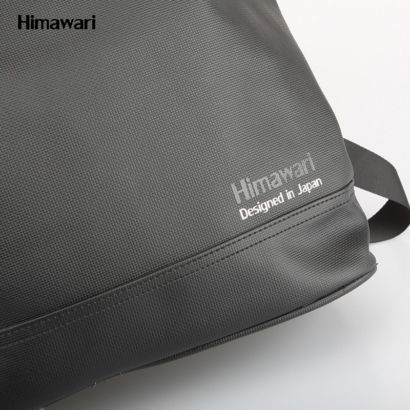 Muguo Bags PU168 New PU fashionable waterproof large-capacity backpack, Korean-style solid color backpack, schoolbag, couple bag for men and women detail image 10