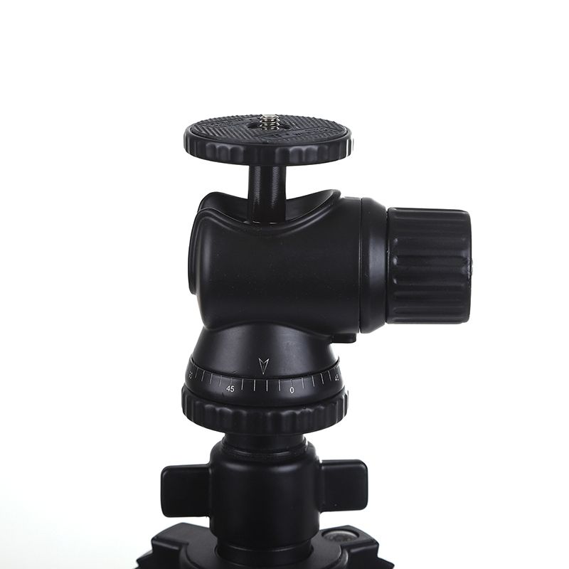 Weifeng WF-6614 aluminum alloy tripod head set, portable tripod stand for Digital single-lens reflex camera Specification image