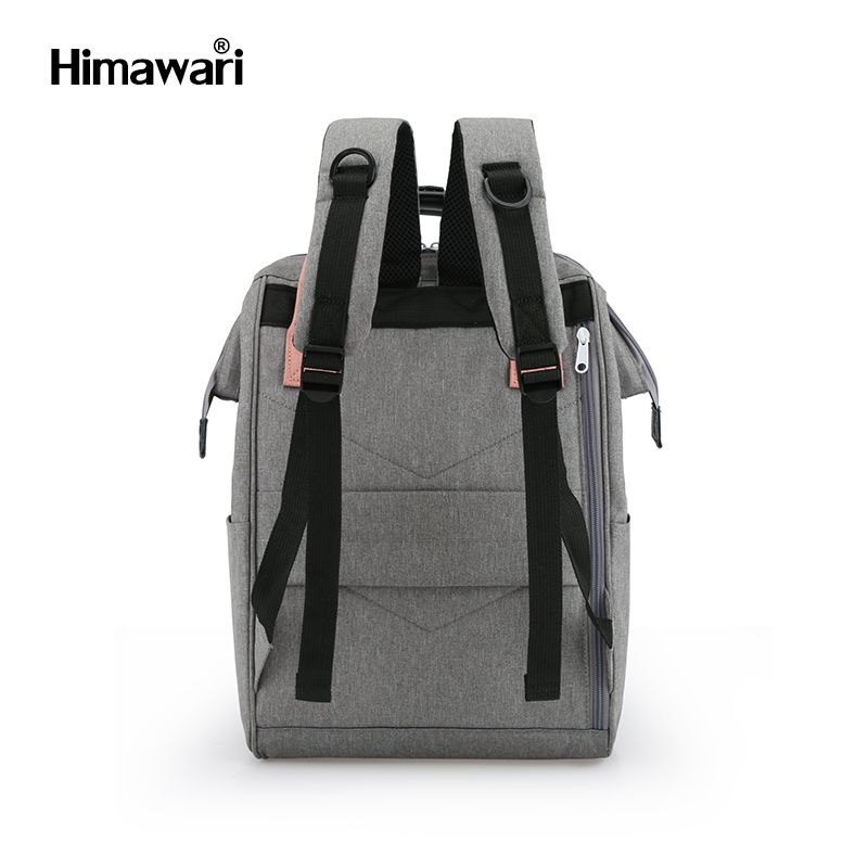 Muguo 2268 grey polyester water-resistant schoolbag Specification image