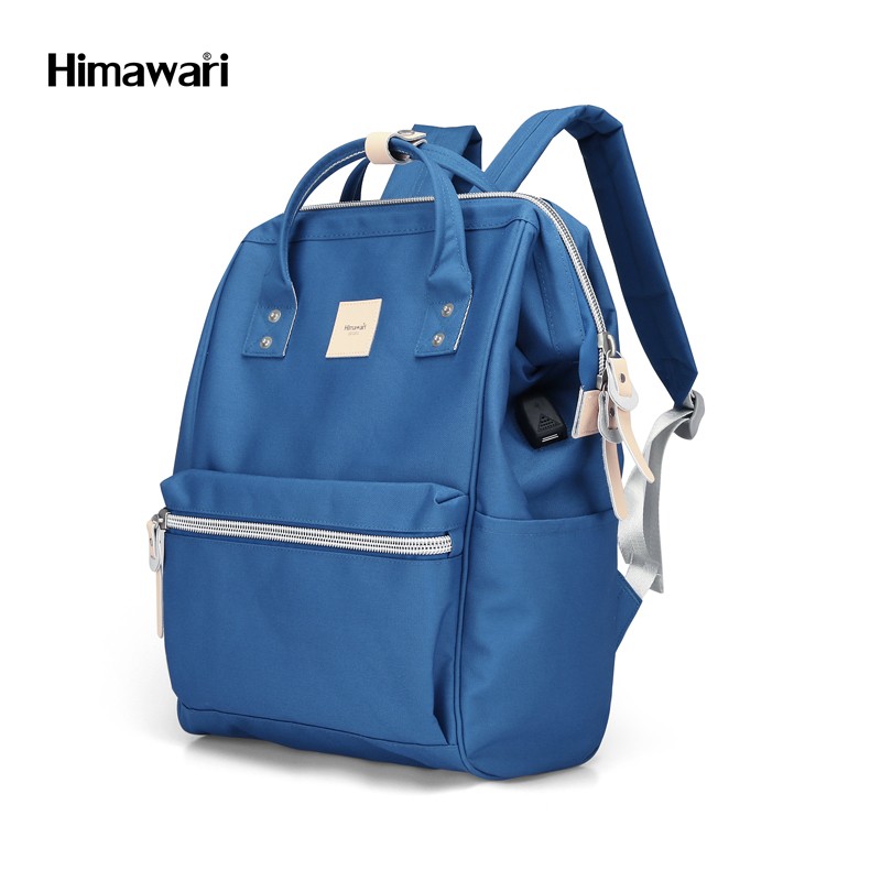 沐果箱包1881 宝蓝防盗大开口离家出走包详情图2