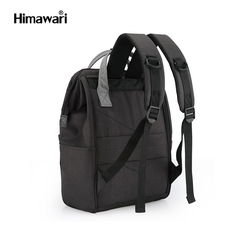 Muguo Luggage 2268 black and Grey travel bag with a coin purse detail image 5