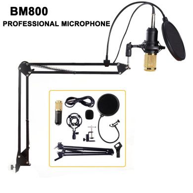 Mobile microphone live microphone BM800 mobile phone condenser microphone set computer microphone cross-border exclusive