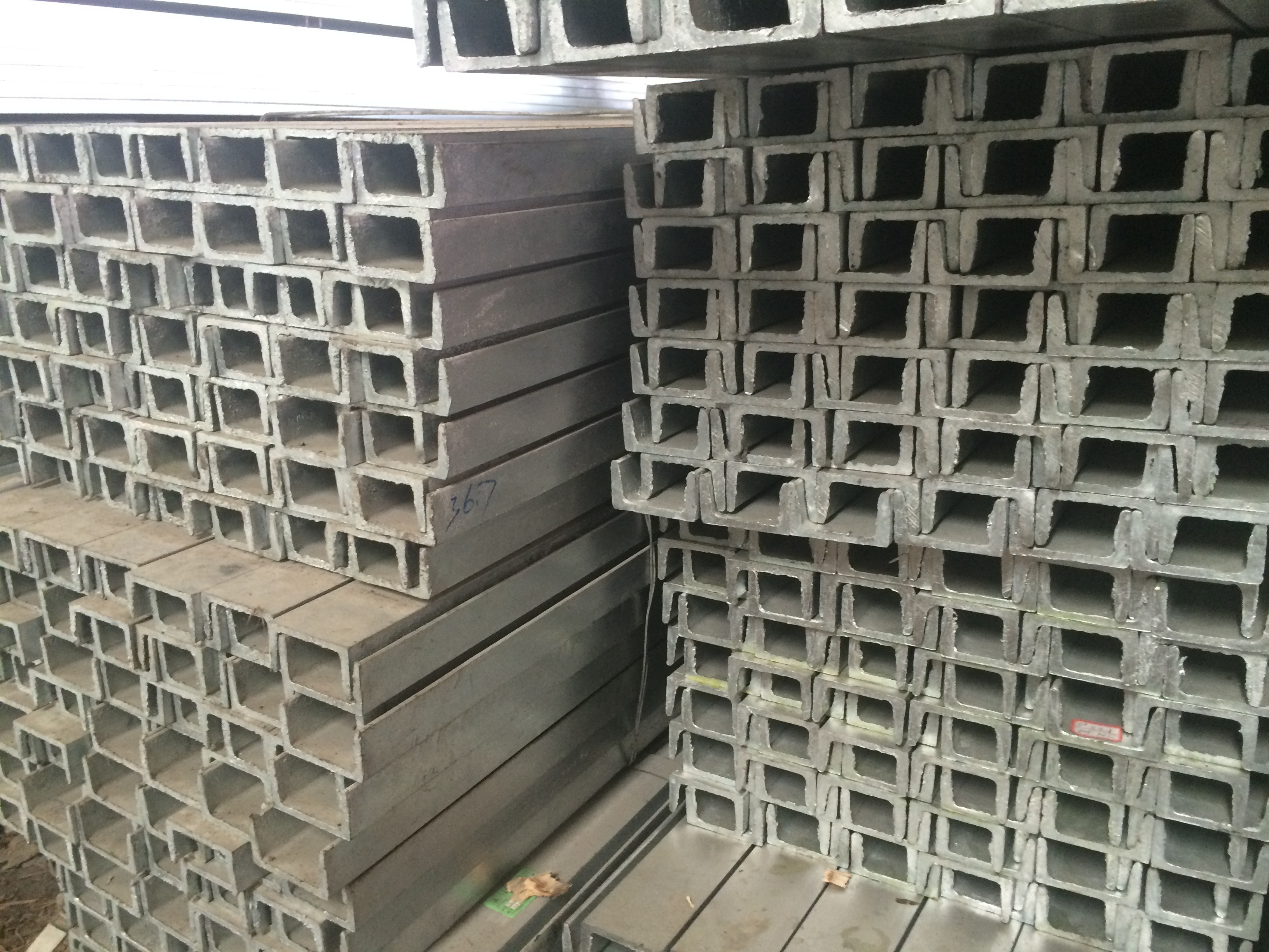 Channel steel, U-shaped steel, steel beam, steel column, steel frame detail image 4