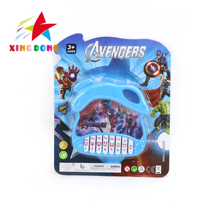 A mixed set of four 3D variable-picture house-shaped musical electronic keyboards for children detail image 1