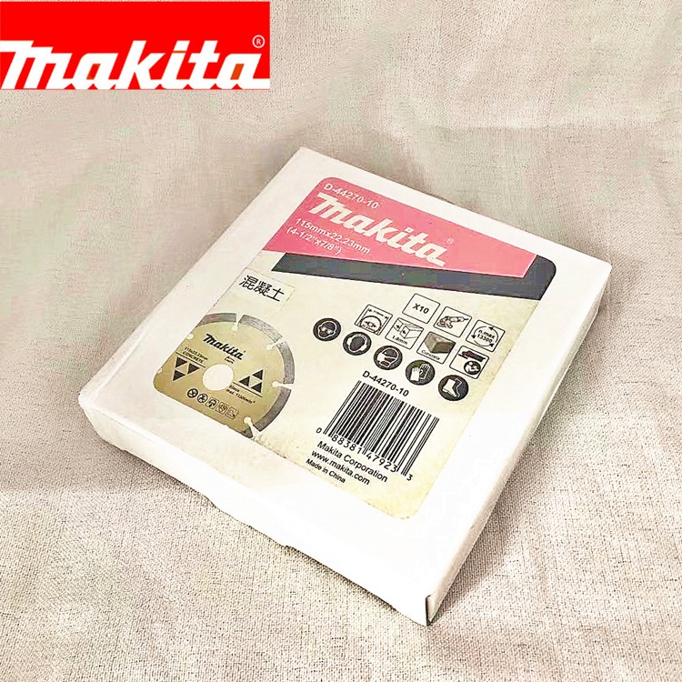 Genuine Makita diamond saw blade 115mm 10-piece color box set detail image 2