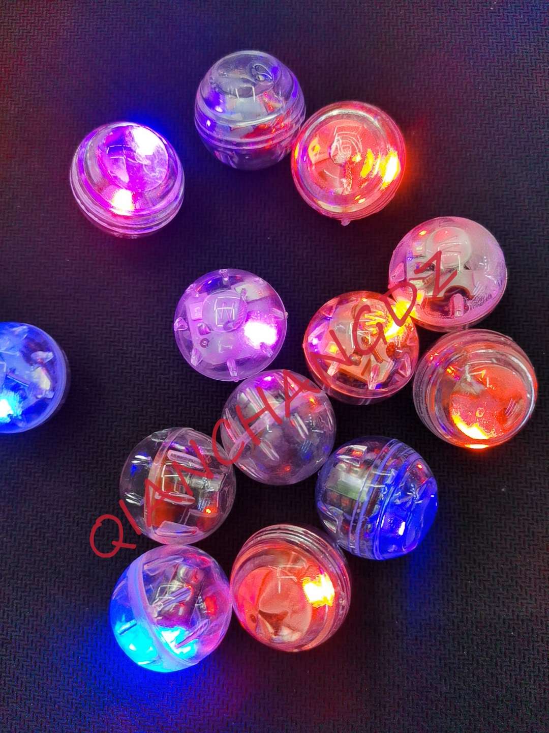 不防水水晶球led灯玩具配件震动球跳跳球产品图