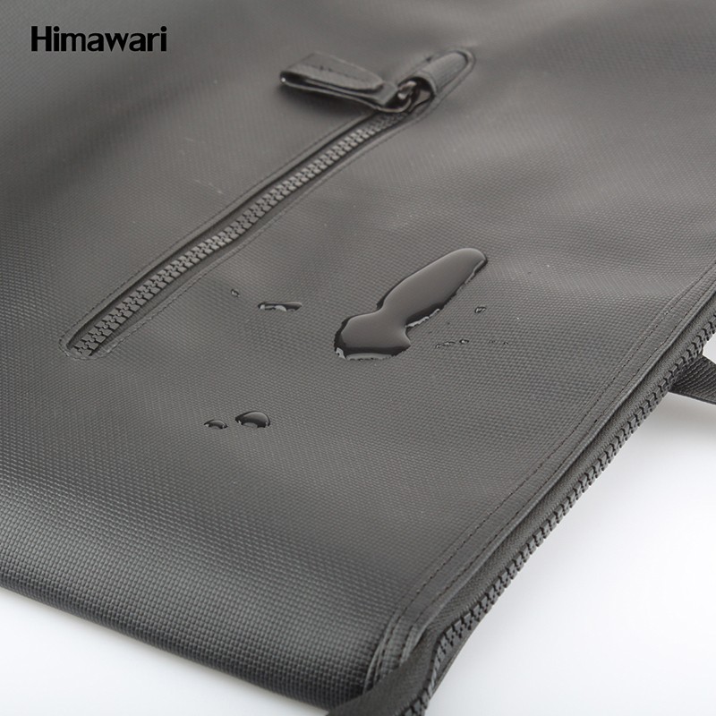 Muguo Bags PU168 New PU fashionable waterproof large-capacity backpack, Korean-style solid color backpack, schoolbag, couple bag for men and women detail image 9