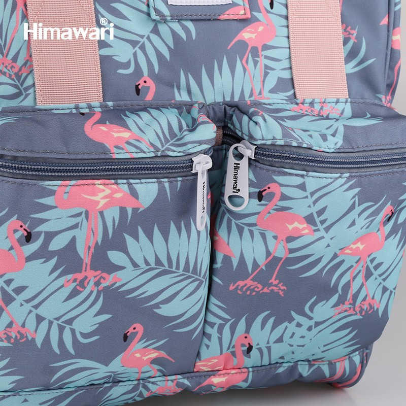 Muguo Luggage 0602 New Flamingo Backpack, European and American beach backpack, Versatile travel computer bag, female student schoolbag detail image 12