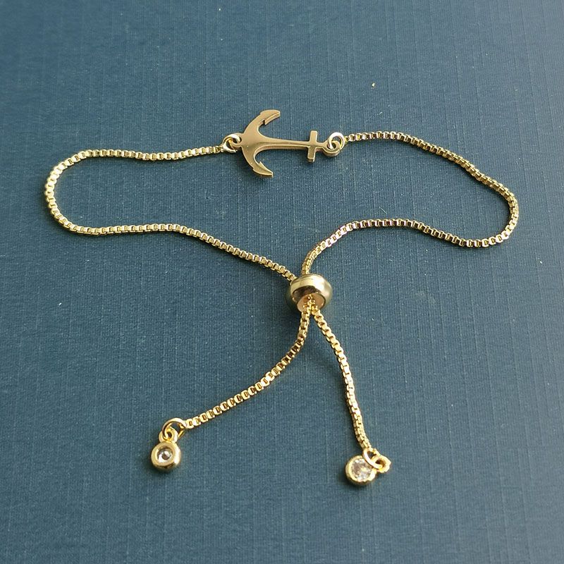 Wholesale jewelry ship anchor bracelet accessories, DIY jewelry accessories, titanium steel product development and production Application Scenario