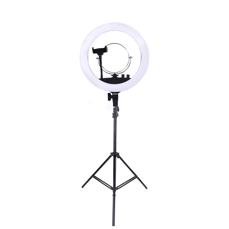14-inch ring-shaped light with a stand for live-streaming, beauty and contact lenses, mobile phone lighting, photography and taking pictures Specification image