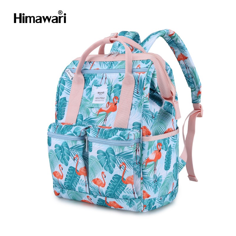 Muguo Luggage 0602 New Flamingo Backpack, European and American beach backpack, Versatile travel computer bag, female student schoolbag detail image 7
