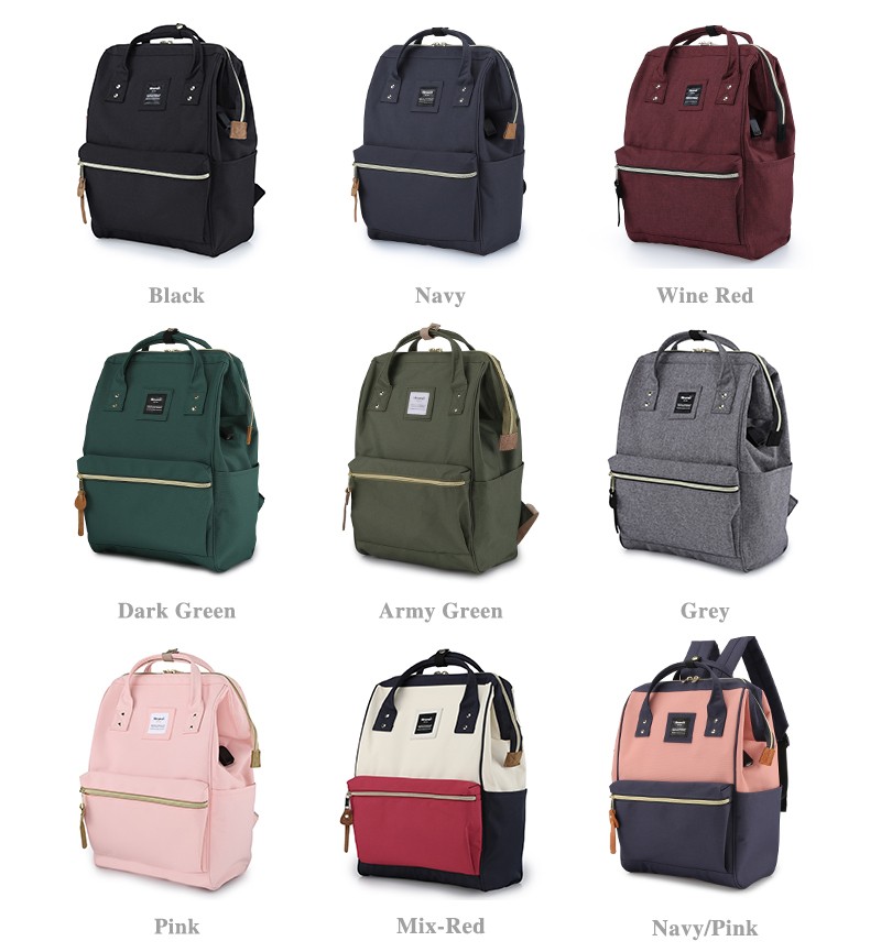 沐果箱包9001 粉拼藏青A大开口旅行包详情图6