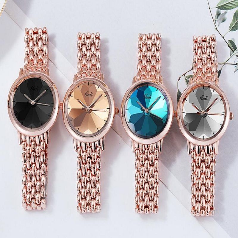 GEDI live-streaming bestsellers: Fashionable and trendy steel band watches, feminine, lightweight luxury waterproof quartz wristwatches, factory direct sales Application Scenario