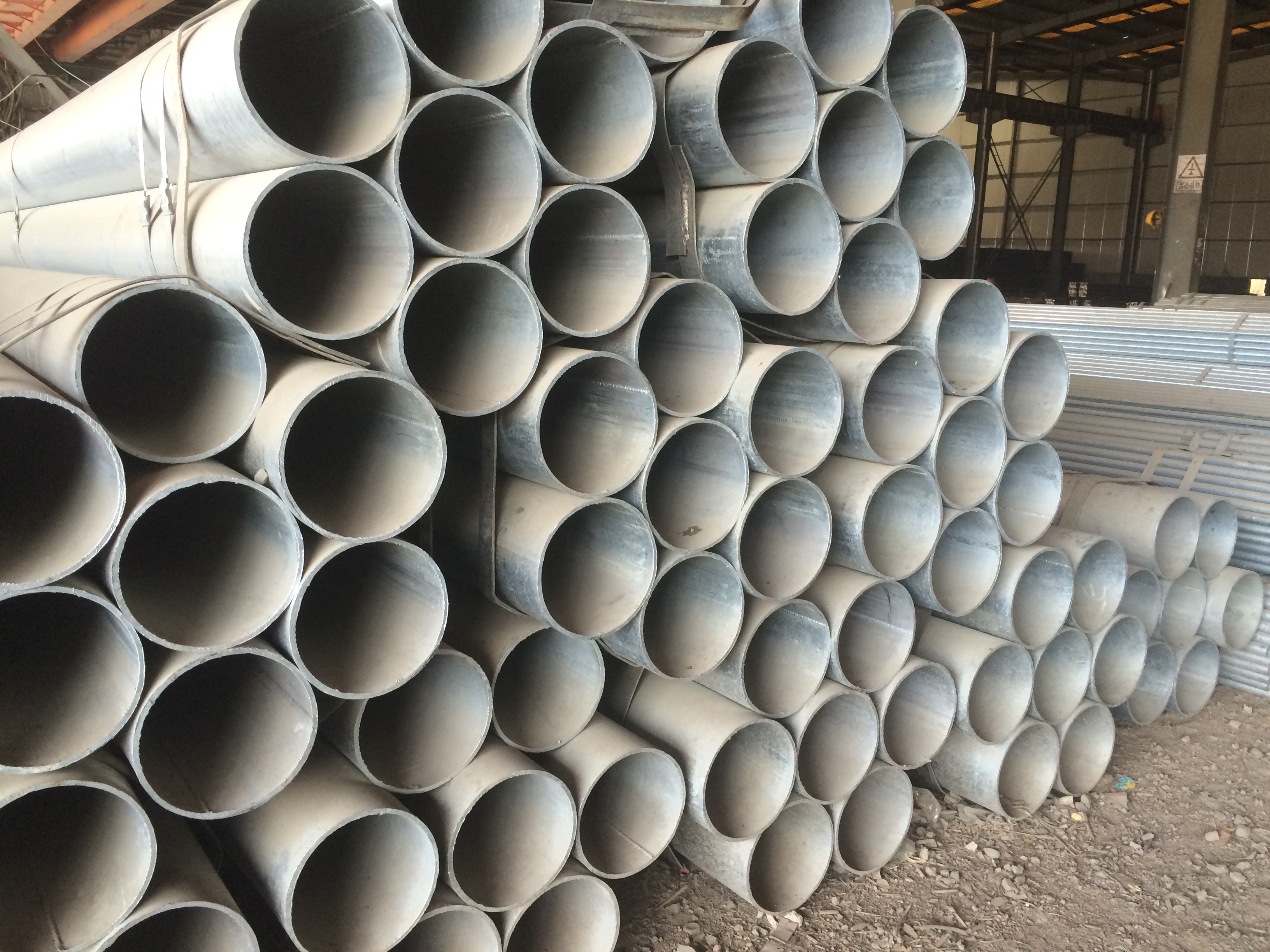 Steel pipes, galvanized steel pipes, round pipes, welded pipes, straight seam welded pipes detail image 1