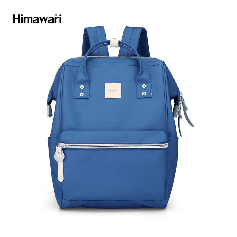 沐果箱包1881 宝蓝防盗大开口离家出走包