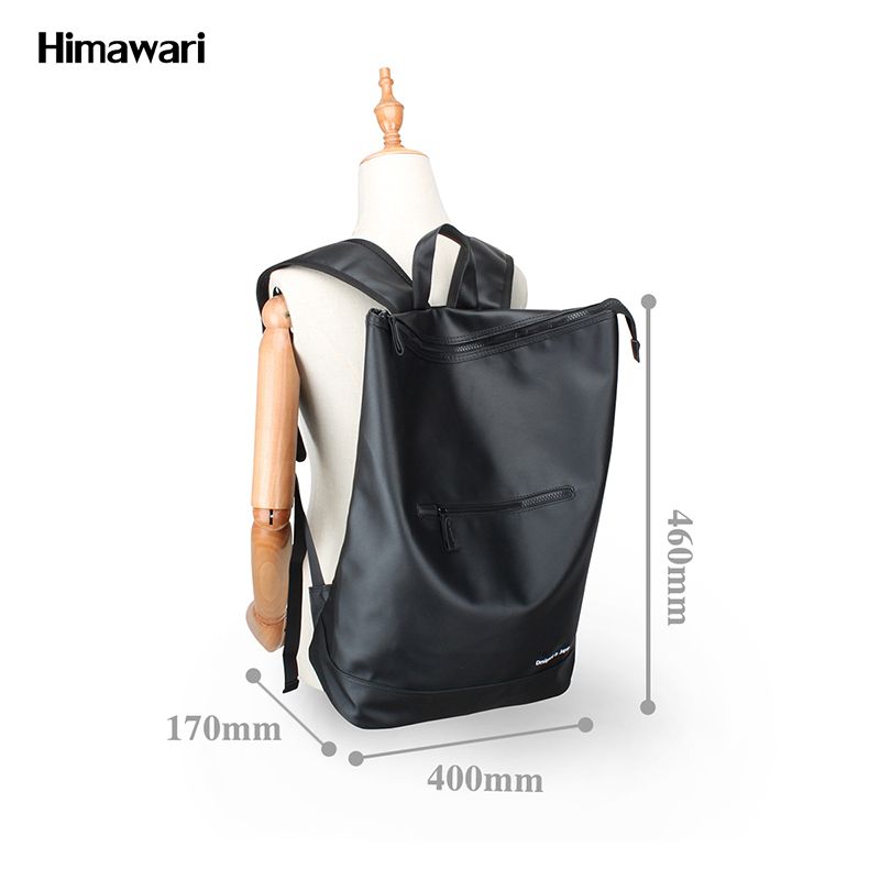 Muguo Bags PU168 New PU fashionable waterproof large-capacity backpack, Korean-style solid color backpack, schoolbag, couple bag for men and women Application Scenario