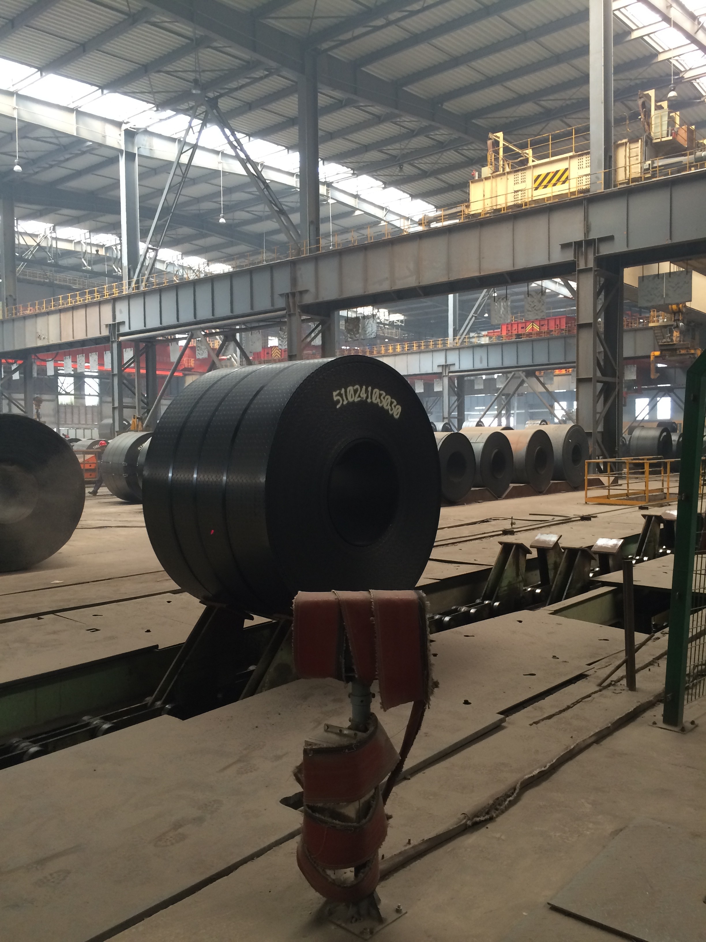 Patterned steel plate, embossed steel plate, rolled embossed steel plate, steel coil, steel plate detail image 4