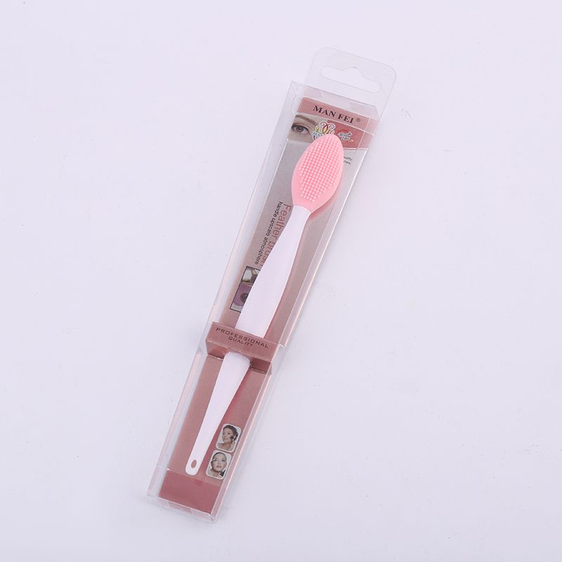 New Long Handle Silicone Nose Wash Brush Acne Brush To Blackhead Brush Nose Wash Magic Beauty Tools Custom Wholesale Item Picture