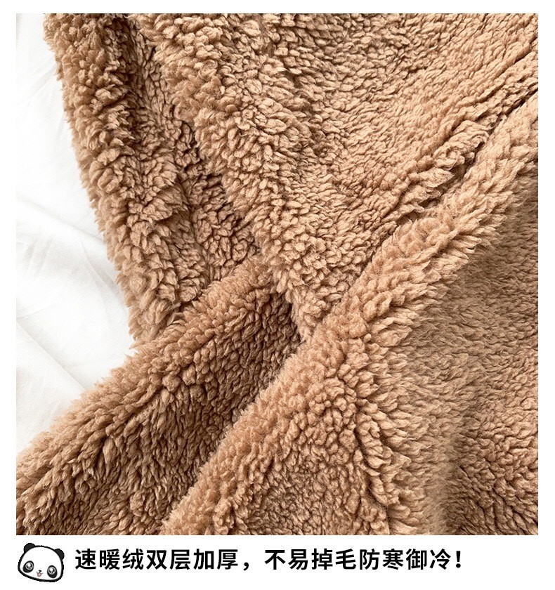 Yiwu's best-selling items: Scarves, bear hats, and all-in-one scarves for women in autumn and winter. Plush, warm, ear-protecting, and cute bear neck sets detail image 17