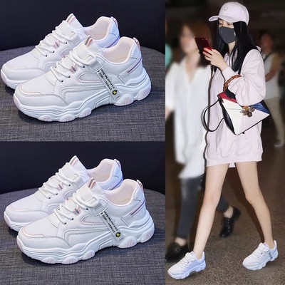 2021春夏新款韩版运动老爹女鞋ins学生跑步街拍休闲潮鞋增高NK113详情图3