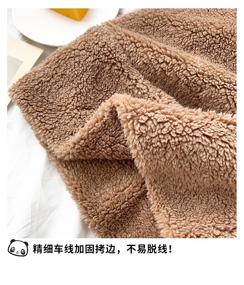 Yiwu's best-selling items: Scarves, bear hats, and all-in-one scarves for women in autumn and winter. Plush, warm, ear-protecting, and cute bear neck sets detail image 15