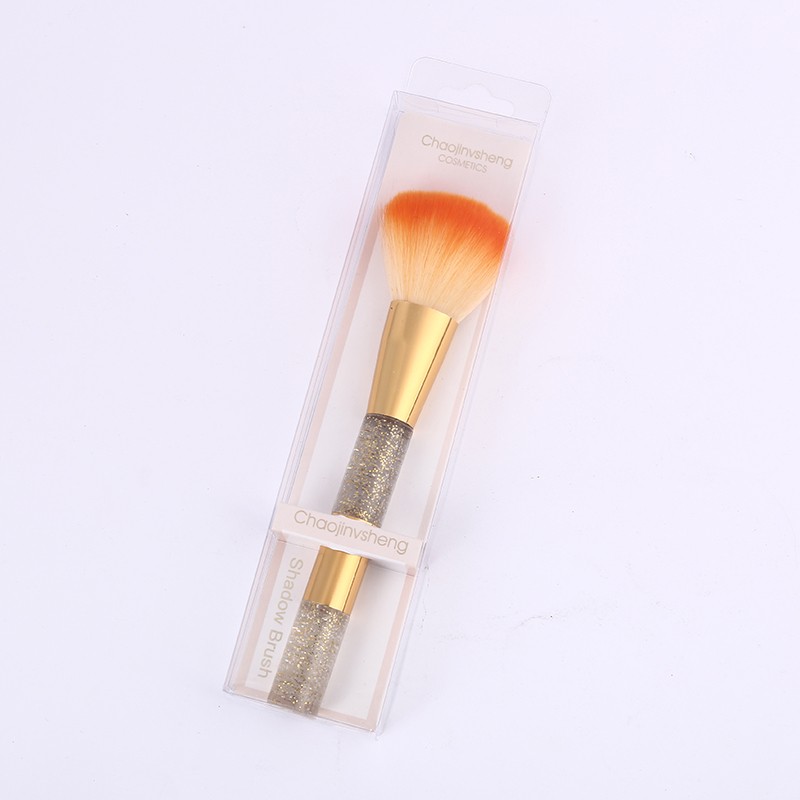 2021 New personalized loose powder brush, blush brush, fiber brush, women's blush brush, setting makeup, color makeup and beauty tools detail image 2