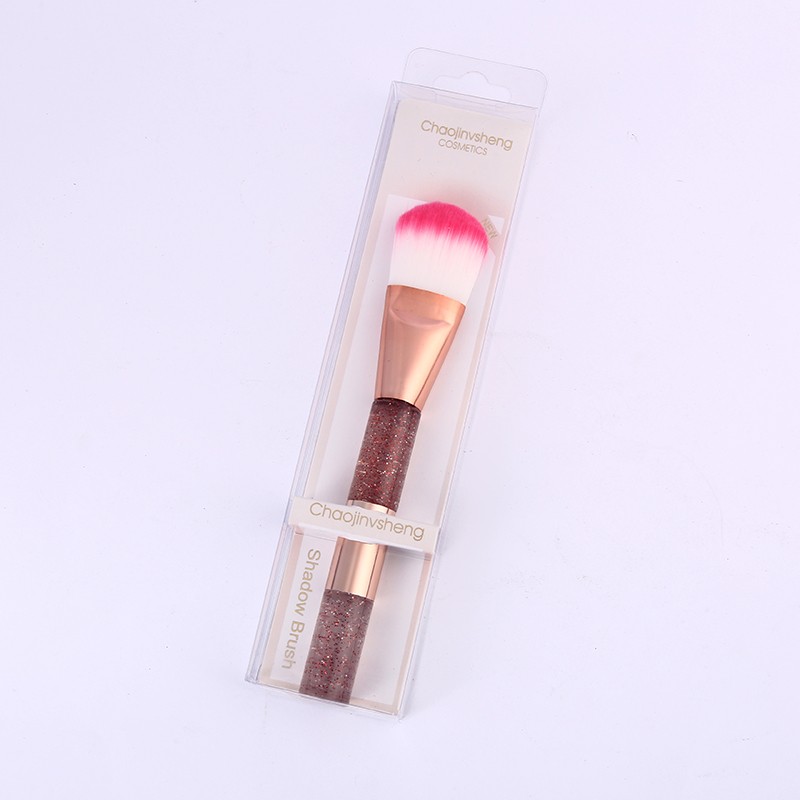2021 New personalized loose powder brush, blush brush, fiber brush, women's blush brush, setting makeup, color makeup and beauty tools detail image 1