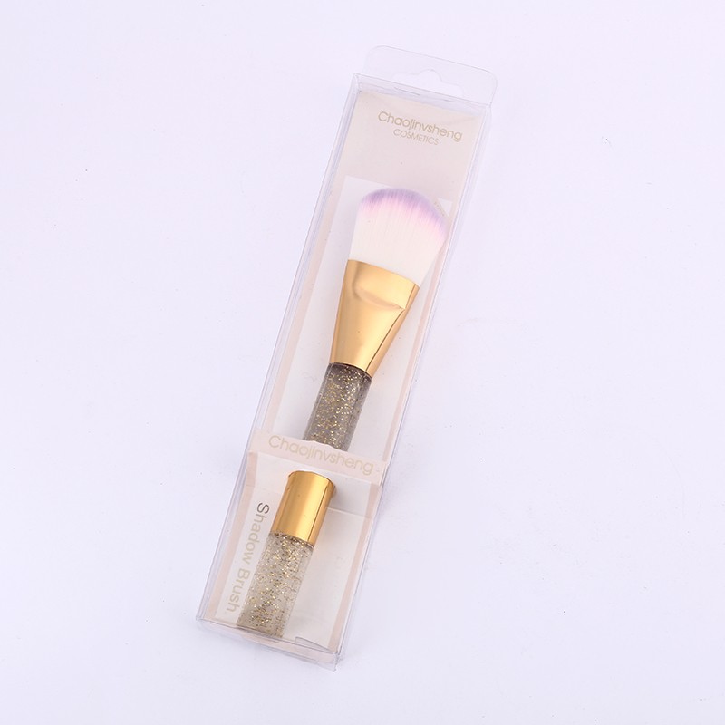 2021 New personalized loose powder brush, blush brush, fiber brush, women's blush brush, setting makeup, color makeup and beauty tools detail image 3