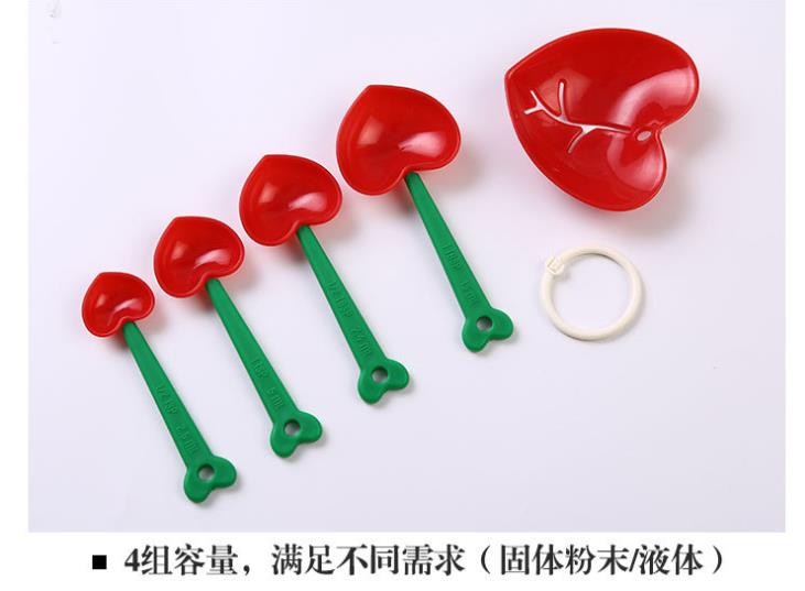 A set of 5-piece measuring spoons for baking tools detail image 3