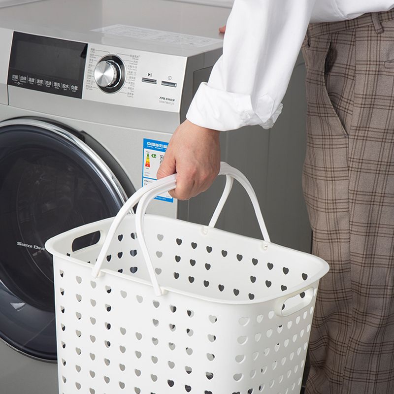 Two-layer rack laundry basket, 1 household, 2 bathroom, dirty clothes storage basket, 3 bathroom, 2 laundry basket, 3 dirty clothes basket, plastic multi-layer Specification drawing