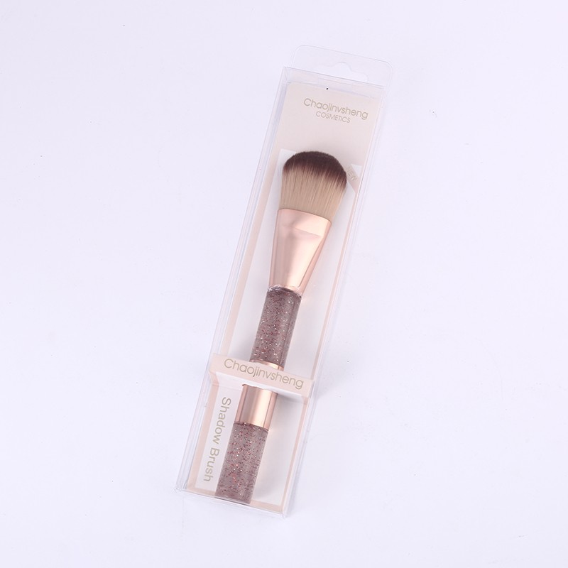 2021 New personalized loose powder brush, blush brush, fiber brush, women's blush brush, setting makeup, color makeup and beauty tools detail image 6