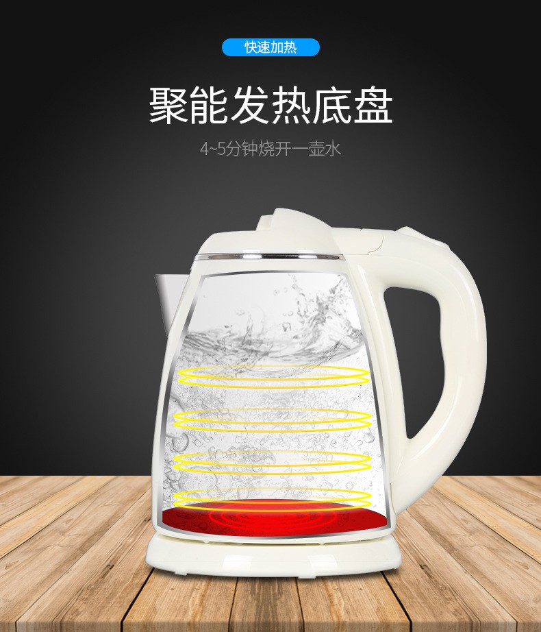 酒店民宿热水壶 双层隔热304食品级不锈钢可批发定制LOGO详情图5